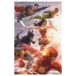 DC Comics Art Print Justice League #49 41 x 61 cm - nezarámovaný